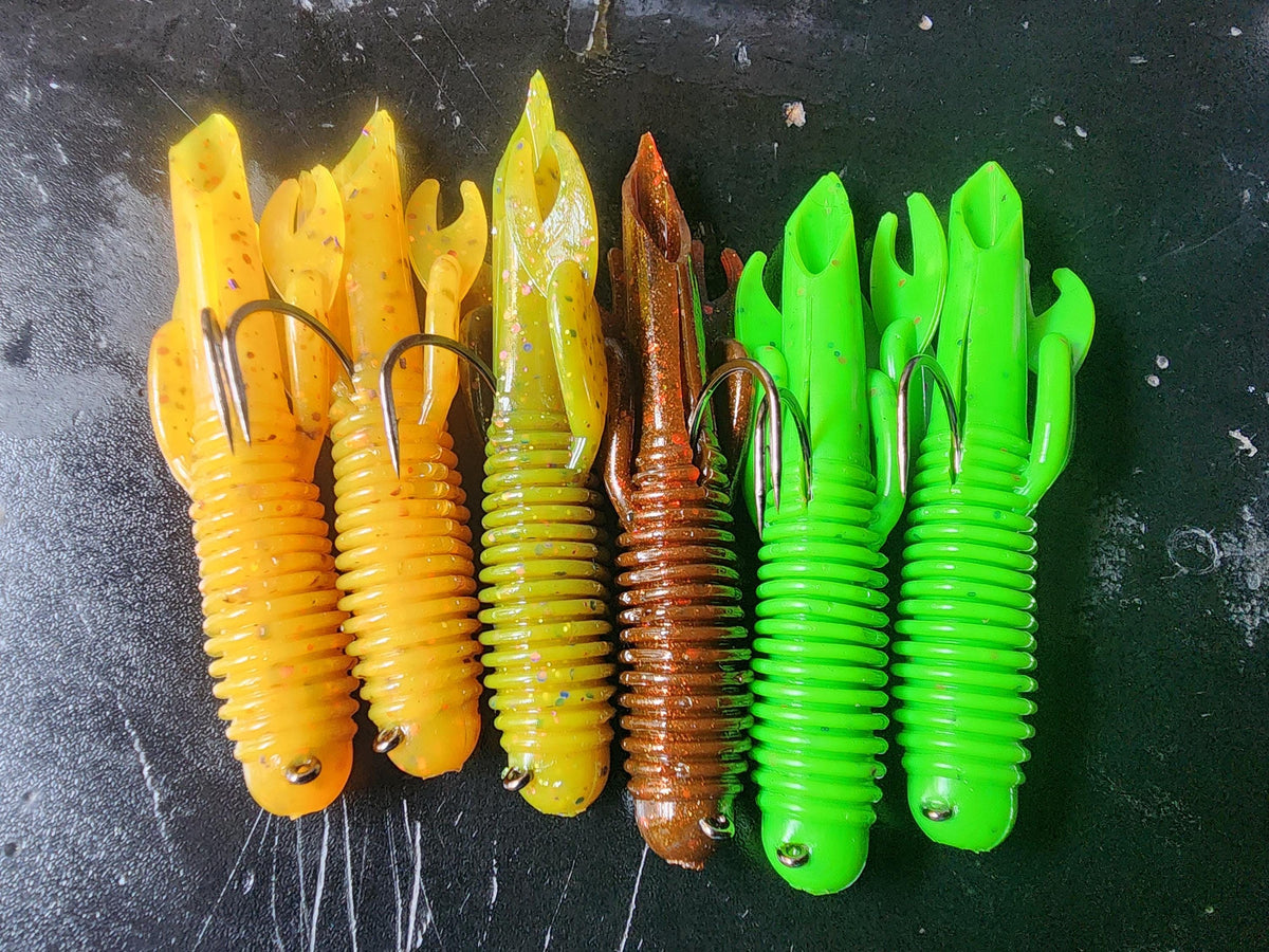 Saltwater Tube Baits Click Craw