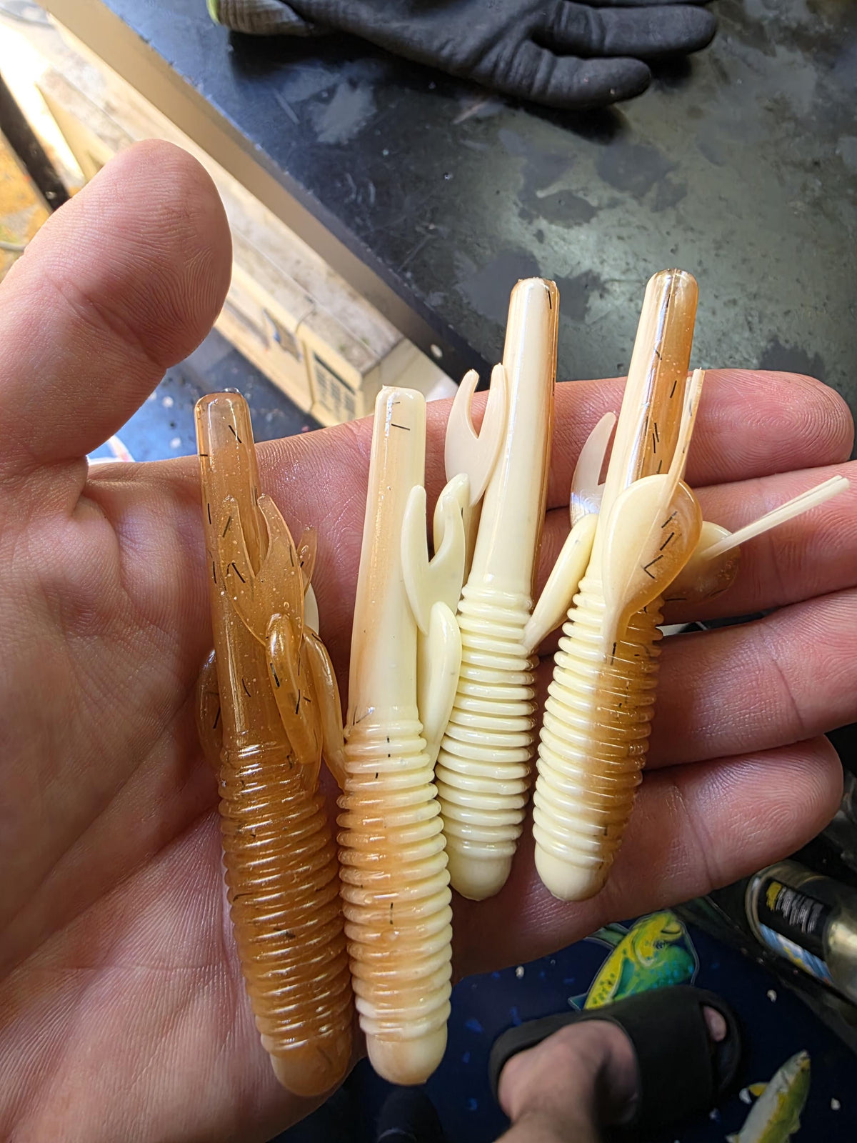 Saltwater Tube Baits Click Craw